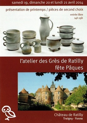 Grès Puisaye : Porte ouverte au chateau de Ratilly